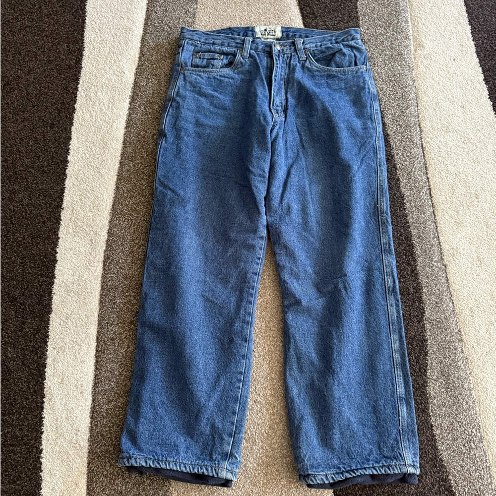 Old Mill Workwear Fleece Lined Jeans